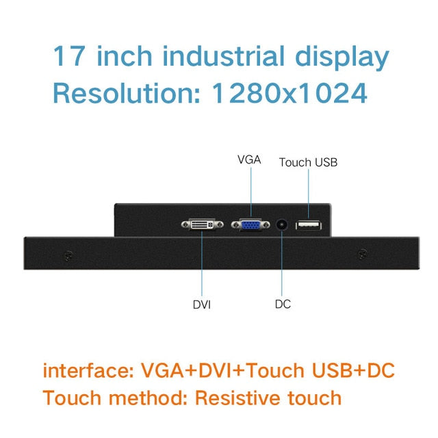 LCD1501) Moniteur LCD de 15 pouces low cost