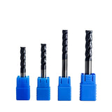 EndMill Cnc Cutting HRC50 4 Flute Alloy Carbide Milling Cutter End Mill High quality Freze ucu 4mm 5mm 6mm 8mm 12mm router bit