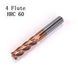 EndMill Cnc Cutting HRC50 4 Flute Alloy Carbide Milling Cutter End Mill High quality Freze ucu 4mm 5mm 6mm 8mm 12mm router bit