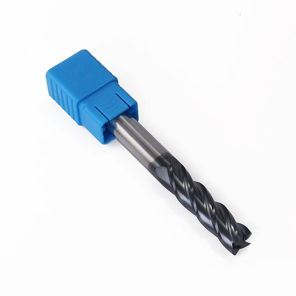 ZGT Milling Cutter Metal Cutter 4mm 5mm 6mm 8mm 10mm Endmill HRC50 4 Flute Alloy Carbide Tungsten Steel Milling Cutter End Mill