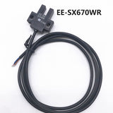 10Pcs Omron Photoelectric Switch Sensor EE-SX670-WR EE-SX671-WR EE-SX672-WR EE-SX673-WR EE-SX674-WR EE-SX675WR SX676WR Cable 1M