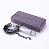 Outside Micrometer 0-25mm/0.001mm Gauge carbon steel Vernier Caliper Measuring Tool