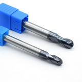 Ball nose End mill  2 Flute HRC50 Carbide endmills Milling Cutter EndMill machine cutting tools 1 2 3 4 5 6 8 10 12mm