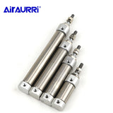 CDJ2B Type Mini Pneumatic Cylinder Double Acting Single Rod 10/12/16mm Bore 10~150mm Stroke Air Cylinder CDJ2B10 CDJ2B16