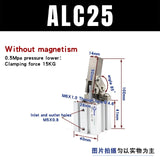 JGL lever cylinder ALC clamping rocker arm die air pressure clamping air pressure clamp cylinder 25/32/40/50/63/80/100 T5R