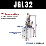 JGL lever cylinder ALC clamping rocker arm die air pressure clamping air pressure clamp cylinder 25/32/40/50/63/80/100 T5R