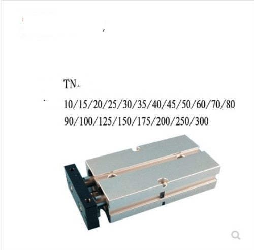 Aluminum Alloy TN Type Pneumatic Cylinder 10mm Bore 10/15/20/25/30/35/40/45/50/60/70/75/80/90/100/125/150mm Stroke Air Cylinder