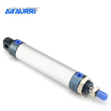 MAL Series Mini Pneumatic Cylinder 16/20/25/32mm Bore 25-300mm Stroke Double Acting  airtac type