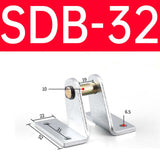 1 pcs MAL/MA Standard SDB Bracket Pneumatic Air Cylinder Mounting Stand Type SDB16-20-25-32-40