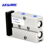 Aluminum Alloy TN Type Pneumatic Cylinder 10mm 16mm 20mm 25 mm Bore 10/15/20/25/30/35/40/45/50/60/70mm Stroke Air Cylinder
