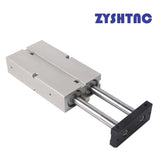 Aluminum Alloy TN Type Pneumatic Cylinder 10mm 16mm 20mm 25 mm Bore 10/15/20/25/30/35/40/45/50/60/70mm Stroke Air Cylinder