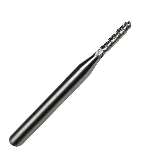 HUHAO 3.175mm SHK Carbide PCB Engraving Tools Carbide End Milling Cutter  CNC Cutting Drill Hole Endmill